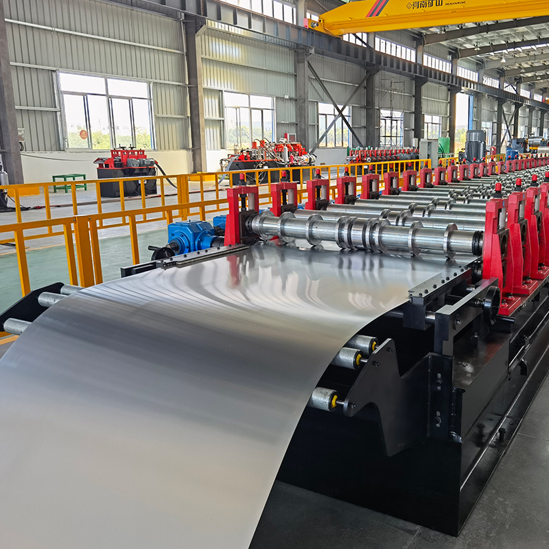 Máquina formadora de rollos de carrocería de camión
