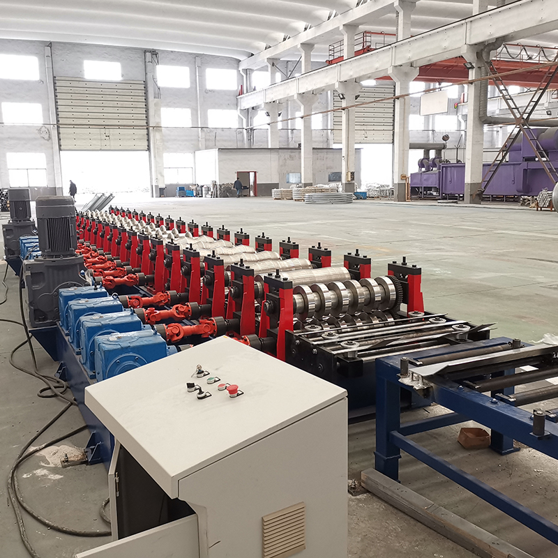 Máquina formadora de rollos de barandilla de 2 y 3 ondas